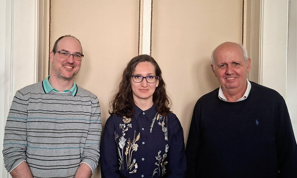 Dr. Matuszka Balázs, Fekete-Gál Martina és Dr. Makara Mihály