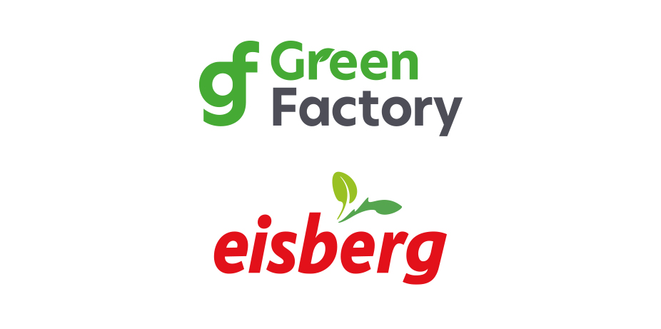 Green Factory Eisberg Logó