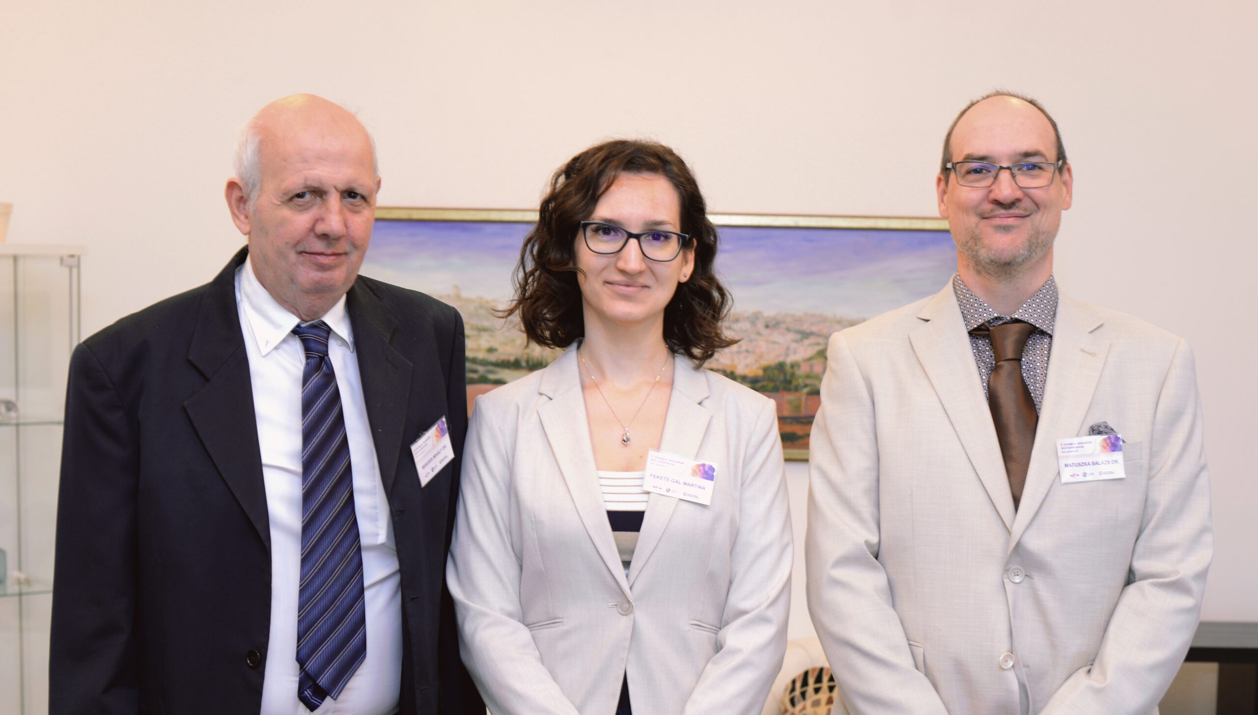 Dr. Makara Mihály, Fekete-Gál Martina és Dr. Matuszka Balázs